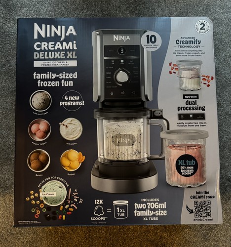 Ninja creami deluxe ice - ninja, cream