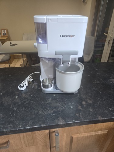 Cuisinart ice cream maker - ice,